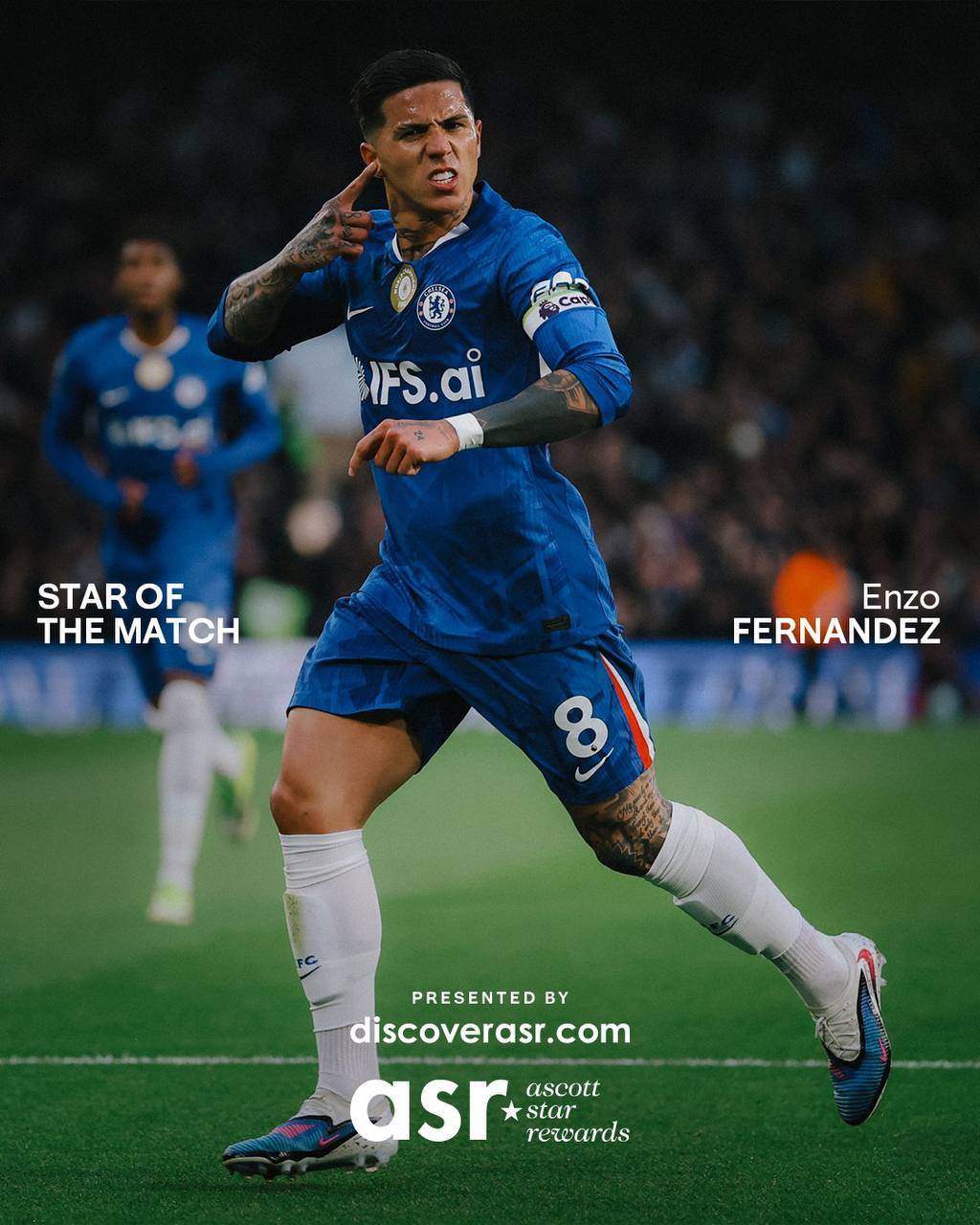 Enzo wins Star of the Match! ✨

#CFC | #Chelsea | #CHETOT