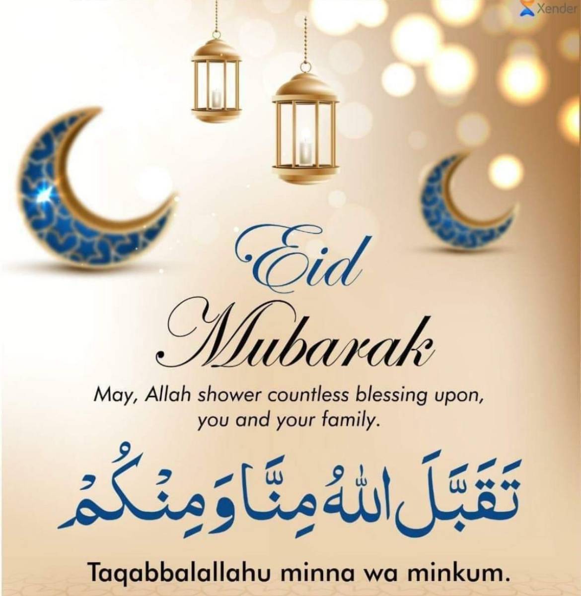 Happy Eid Mubarak 🤍 

May Allah accept all your Ibadah🤲🏻😊.