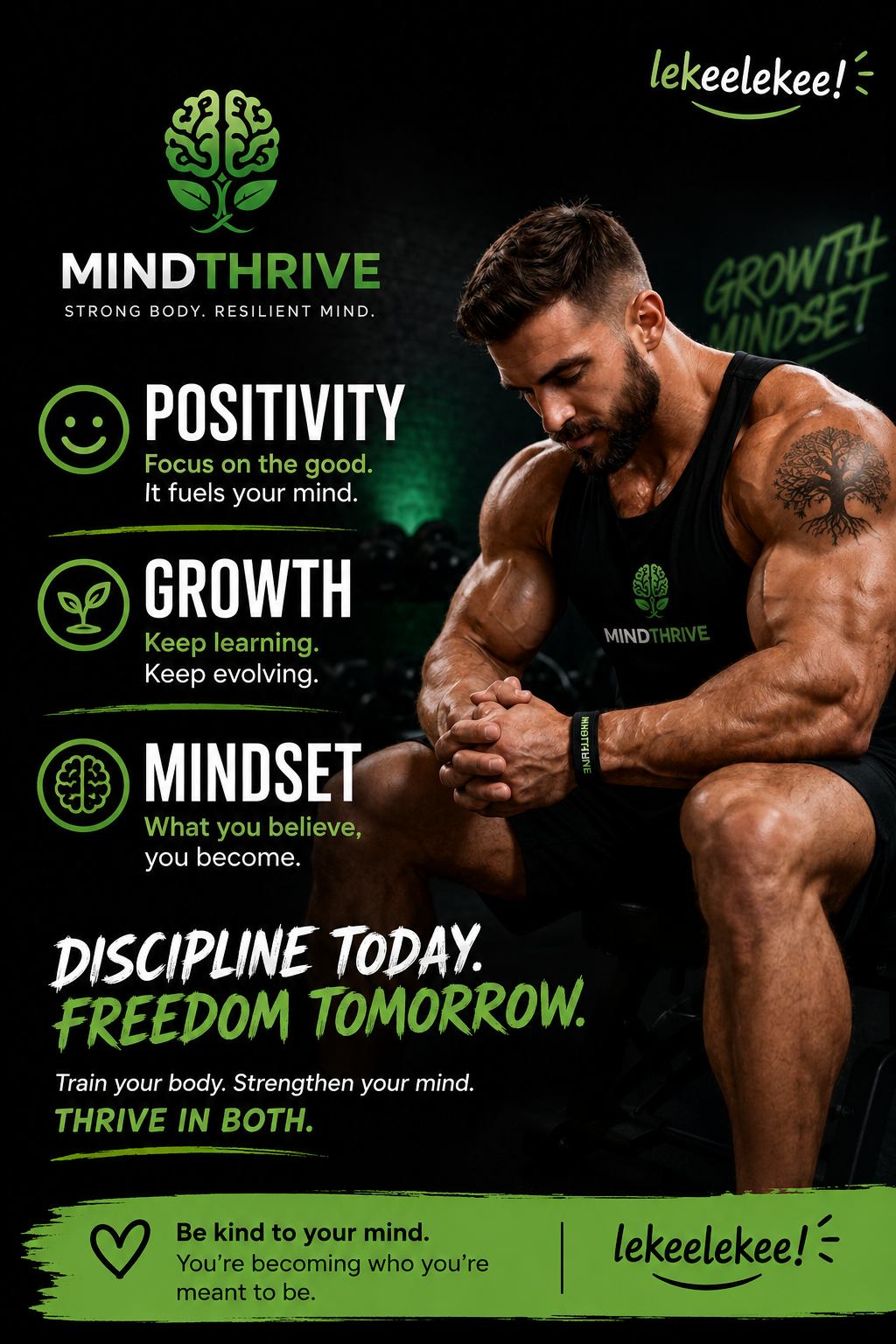 GOOD MORNING @lekeelekee FAM JUST WANT TO MOTIVATE US THIS MORNING TO KEEP THRIVING IT WILL ALL GET...