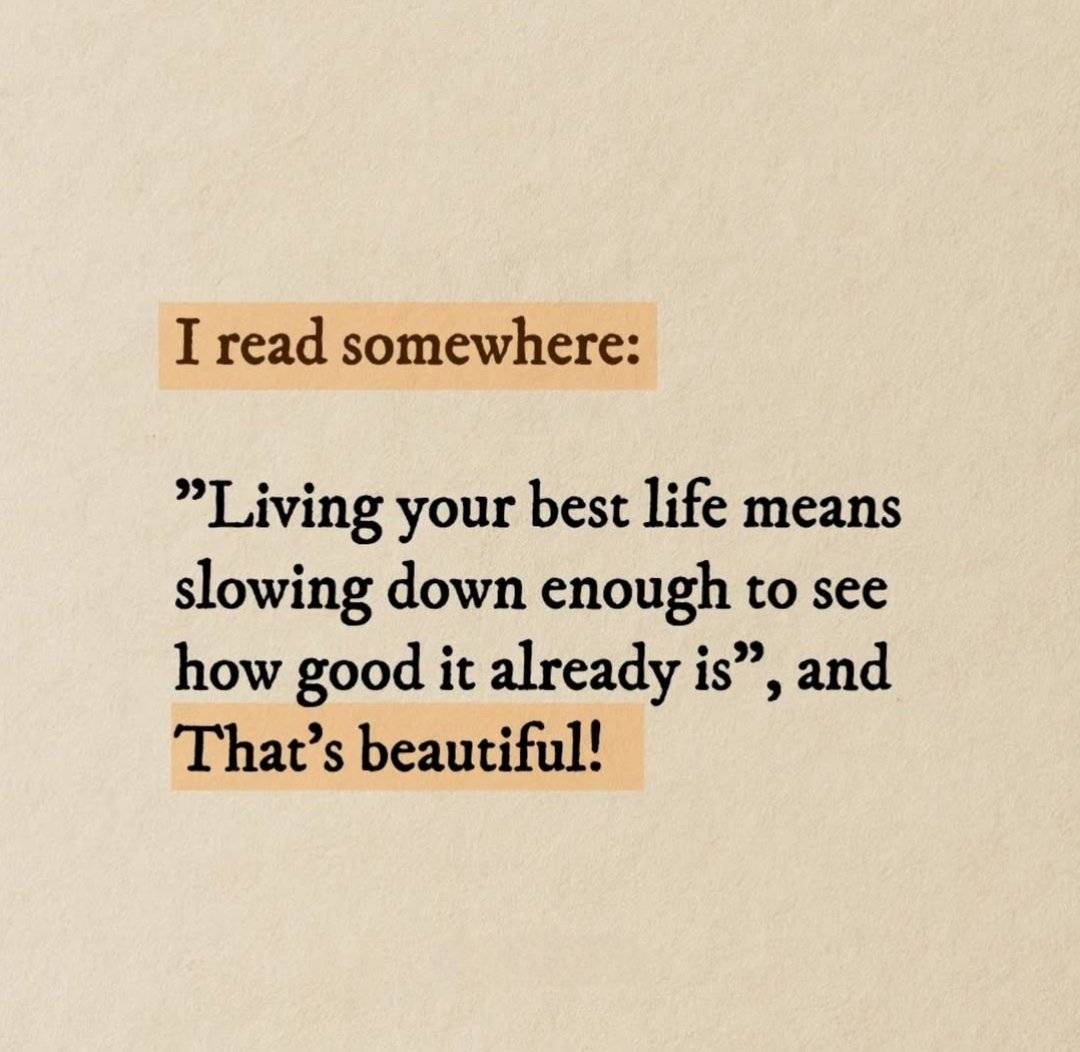 GOOD MORNING @lekeelekee FAM
The honest truth is sometimes living your best life mean slowing down...
