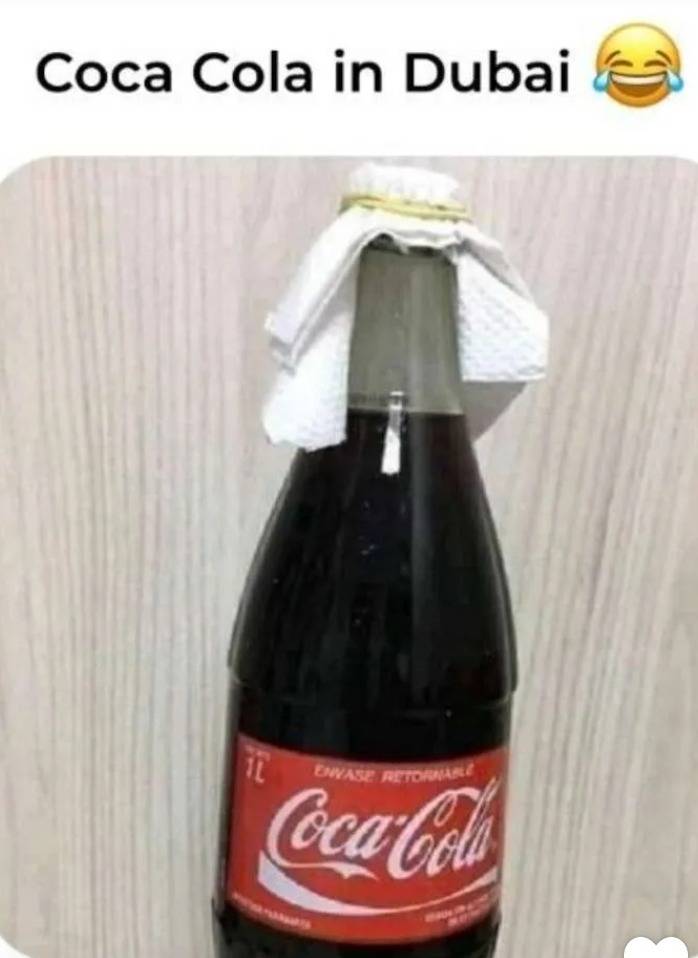 COKE FROM DUBAI ๐
HELLO HABIBI..... ๐