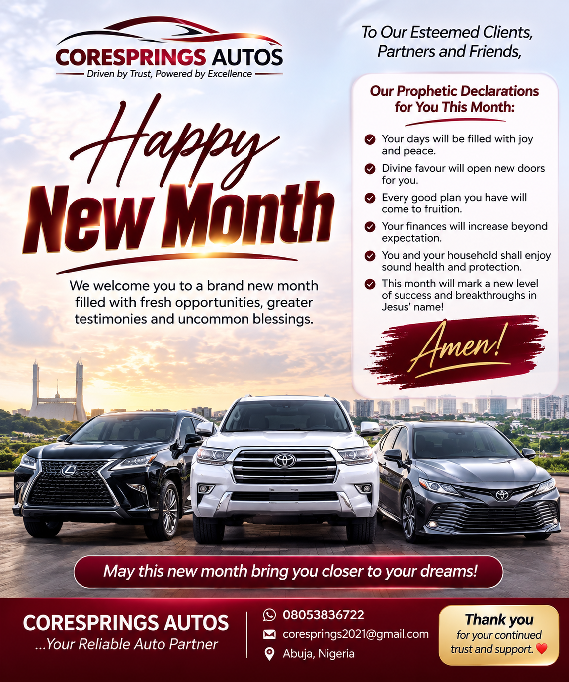 Welcome to the month of August my Lekee Fams.