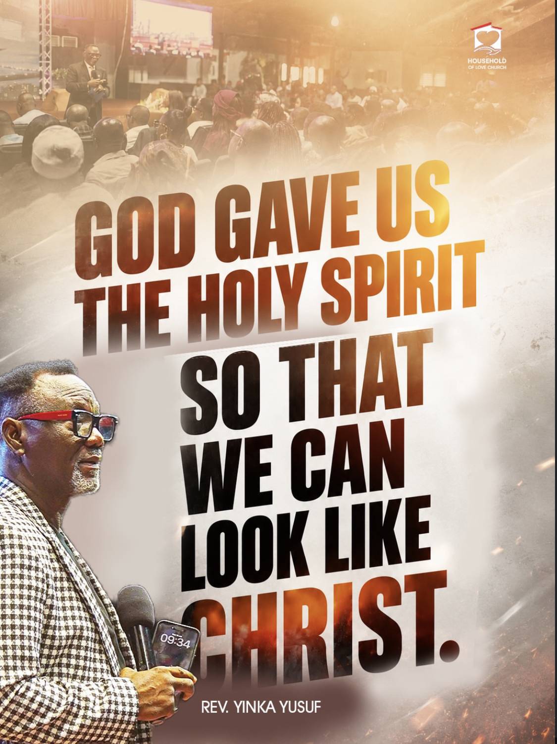 Getting set for Household of love church Holy Ghost convention, with Rev. Yinka Yusuf.