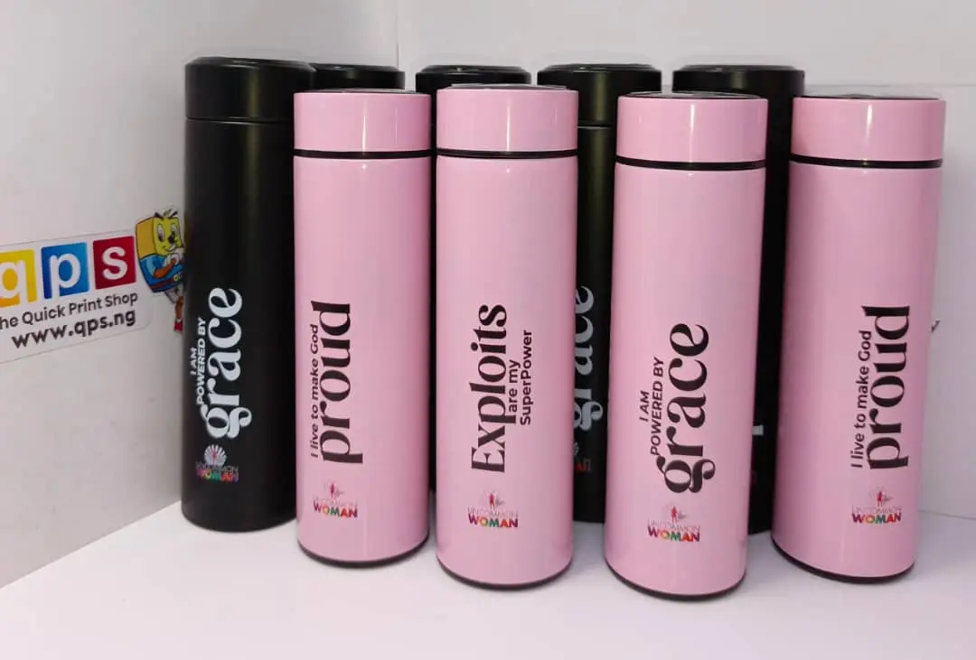 Stay hydrated, stay branded. Premium branded thermal flasks, perfect for corporate gifts and everyda...
