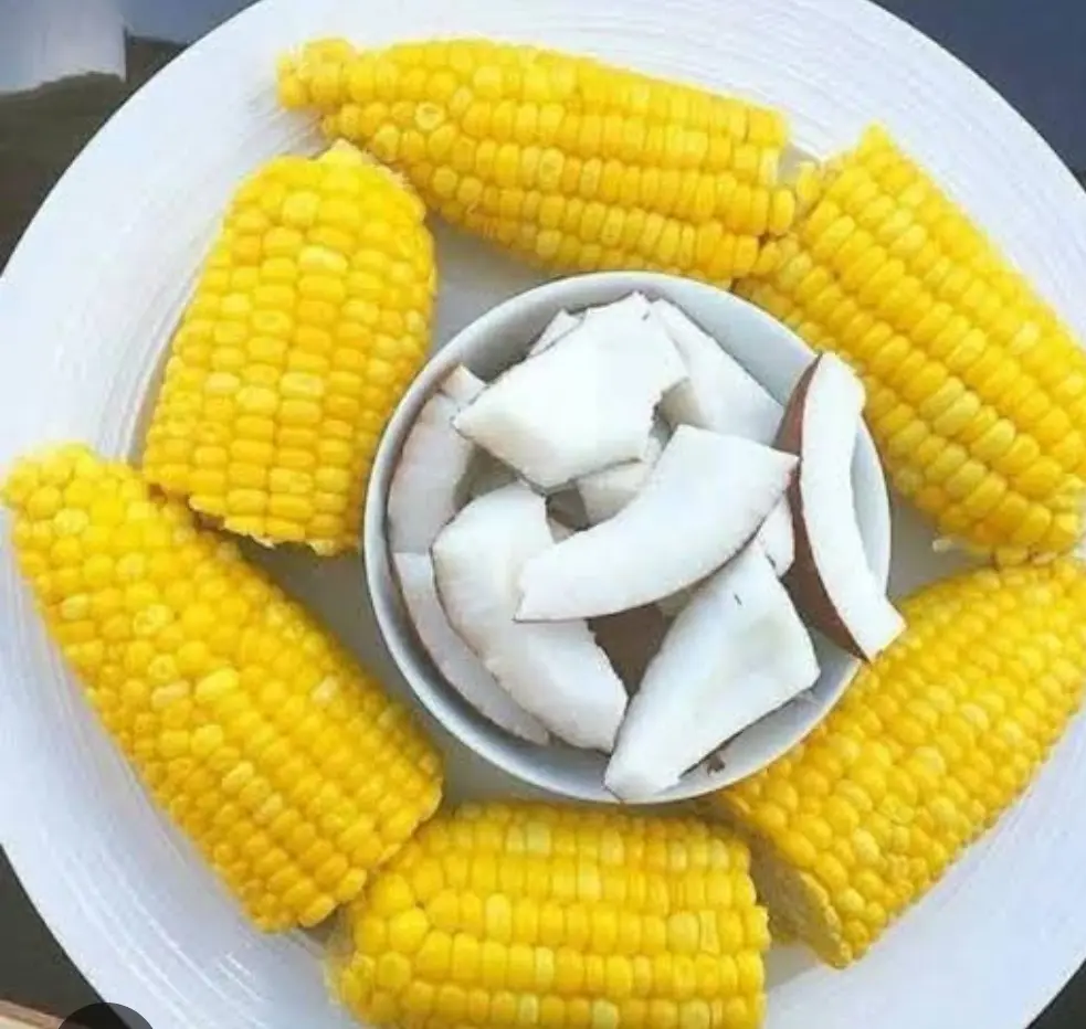 Good afternoon my lekeeleke family, If you cherish boiled corn and coconut the way I do, pls gathe...