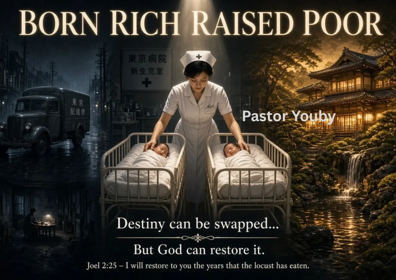 BORN RICH RAISED POOR
In 1953, two baby boys were born just thirteen minutes apart in a Tokyo hospi...