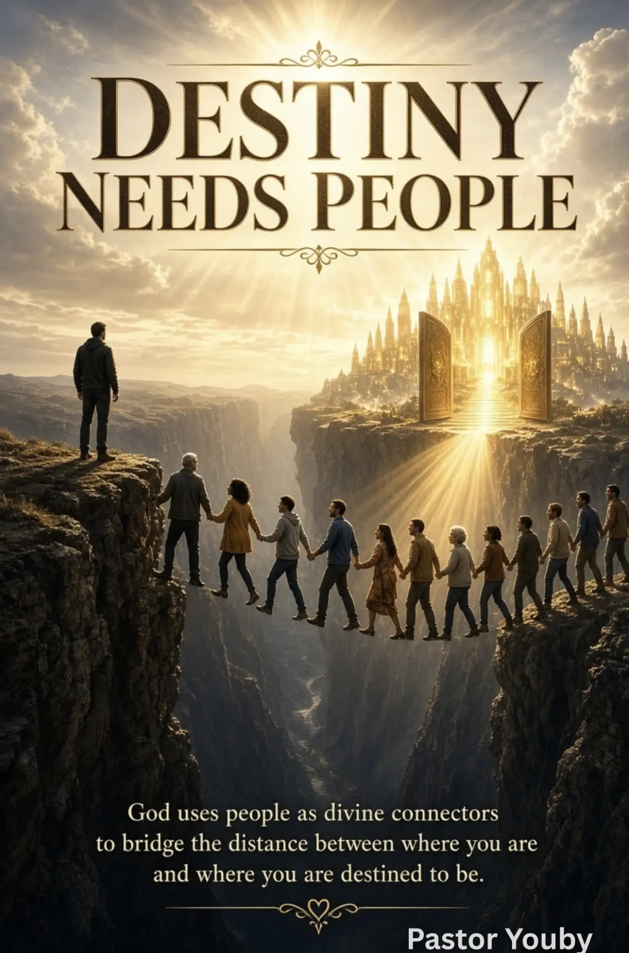 Destiny needs people.
This is one of the most beautiful mysteries of God.
Your destiny may be divine...