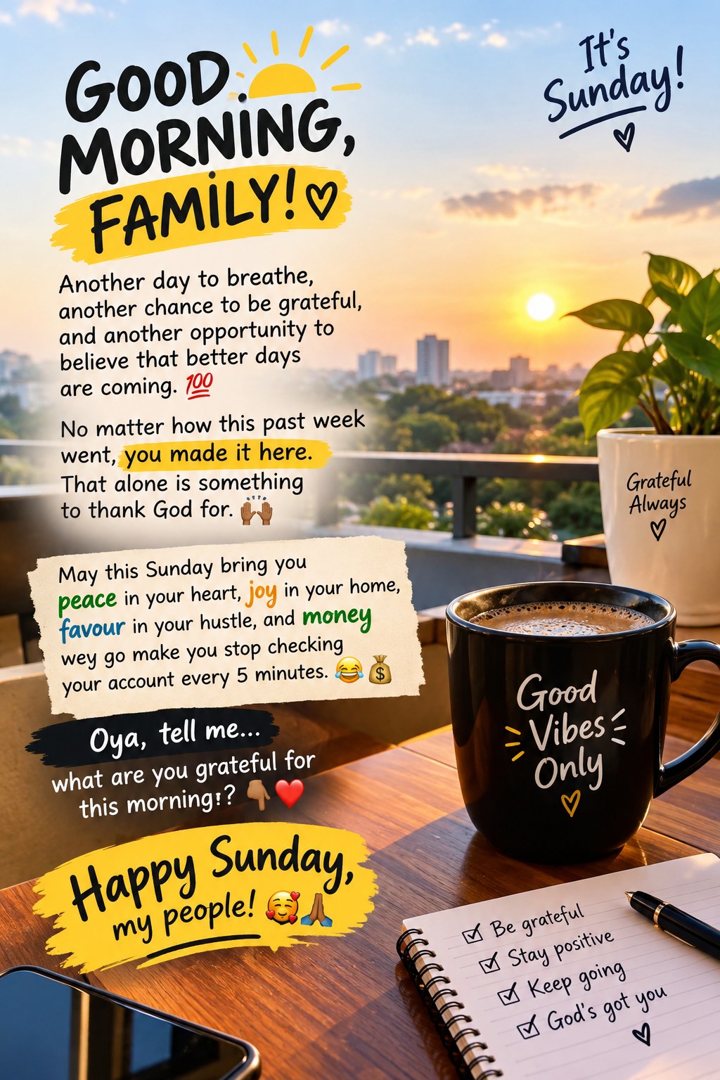 Happy Sunday Amazing Lekeelekee Family 🙏🛐