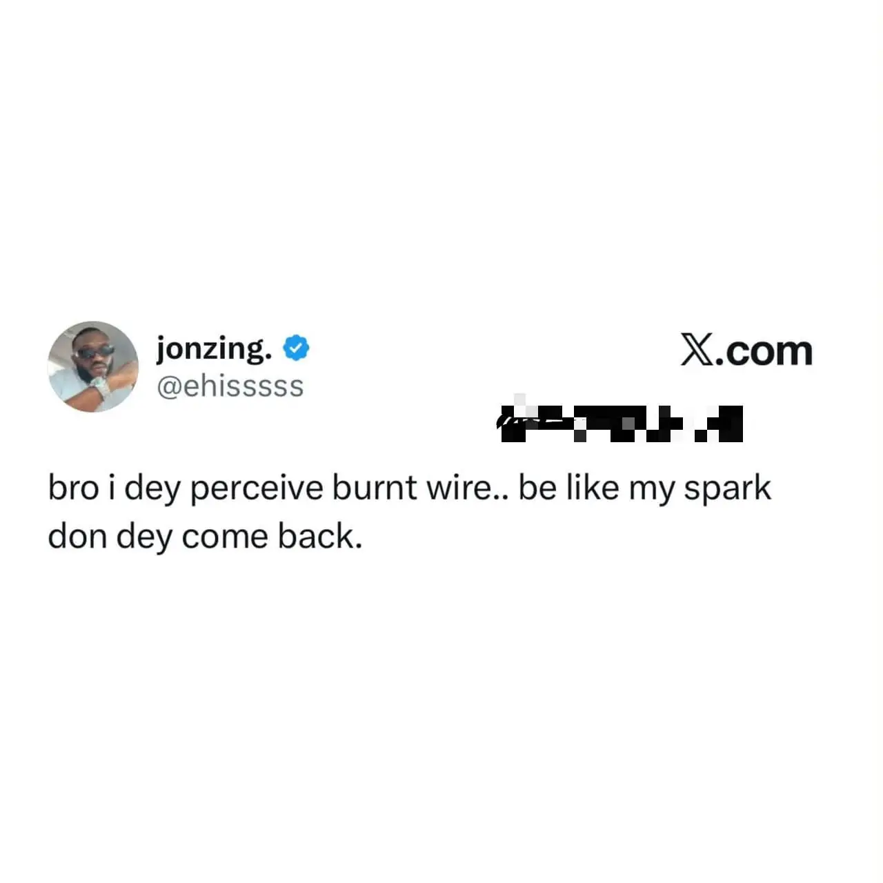 I just Dey get this feeling since morning, everywhere good