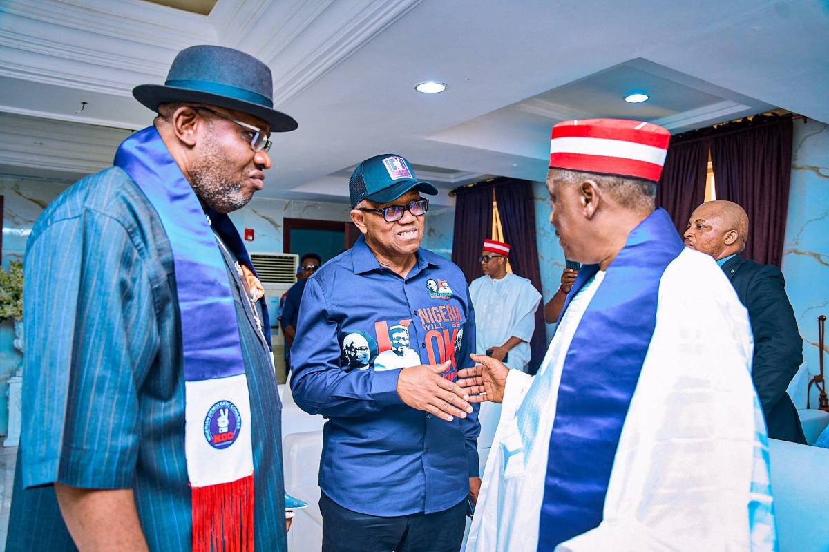 Kenneth Okonkwo is still going from platform to platform, crying.
All of them wanted to use Peter Ob...