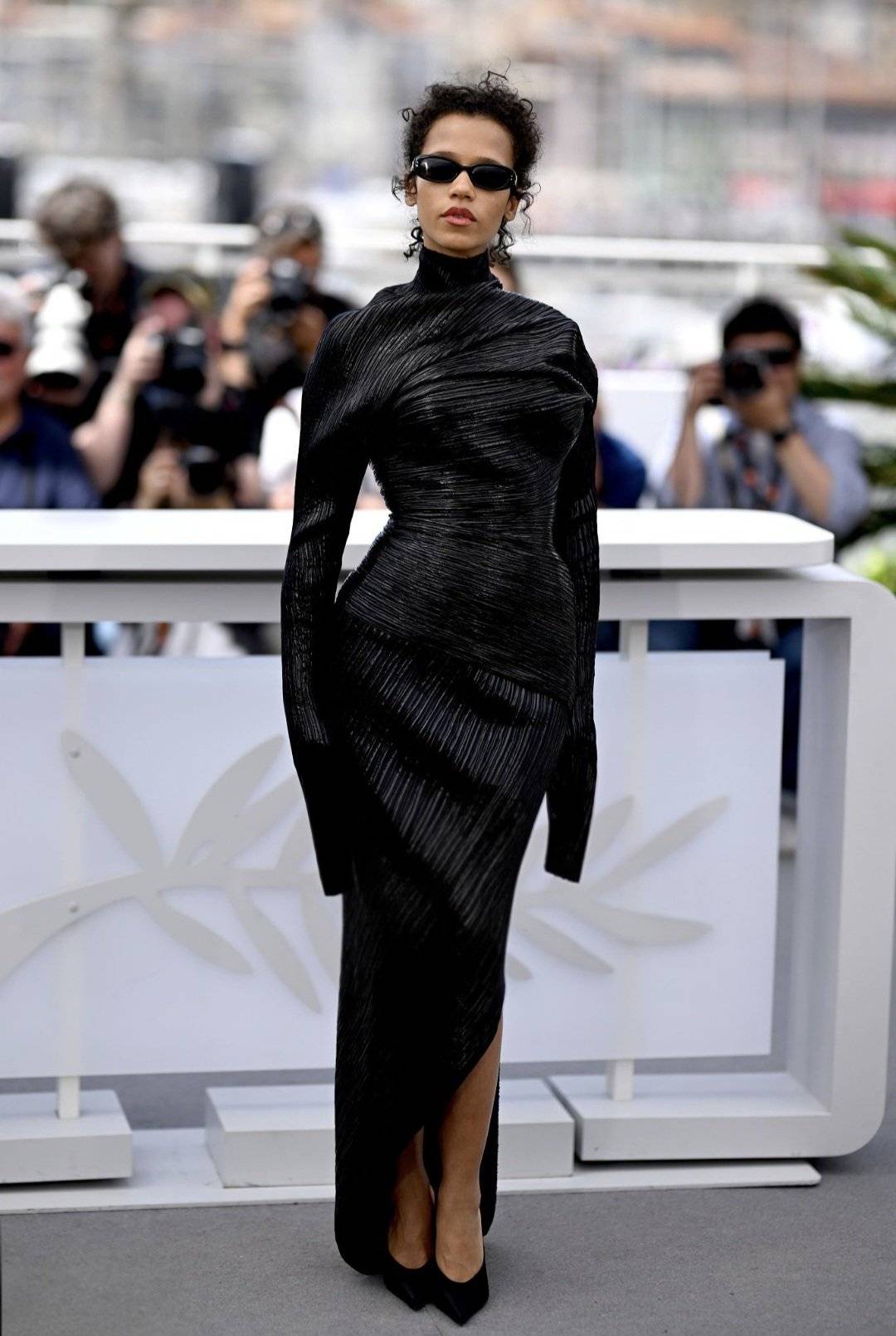 ๐ Taylor Russell, Hoyeon Jung, Colman Domingo and Lay Zhang at the 79th Annual #Cannes Film Festiva...