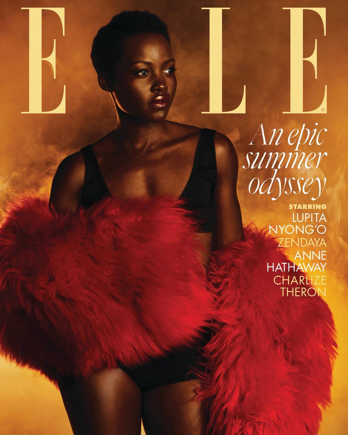 🌟 Lupita Nyong’o, Anne Hathaway, Zendaya and Charlize Theron for ELLE’s ‘The Women of The Odyssey’...