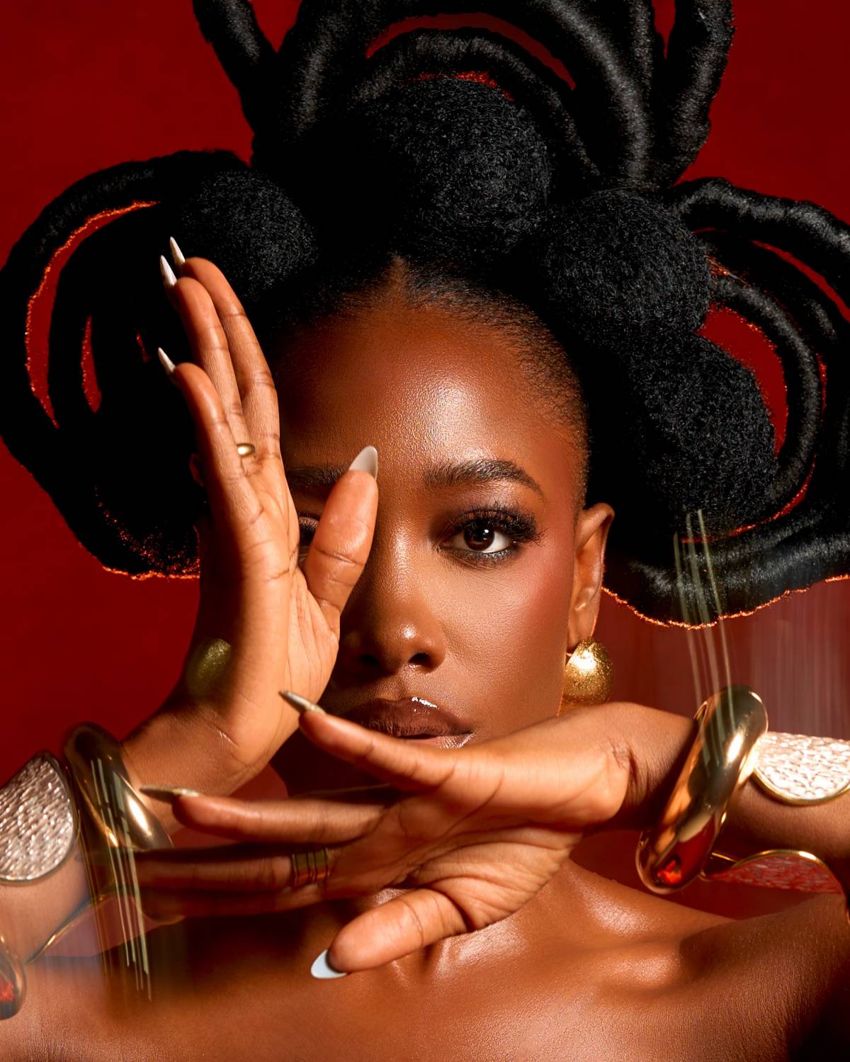 #Nollywood star Gbubemi Ejeye shared a special photoshoot to celebrate her birthday, wearing a desig...