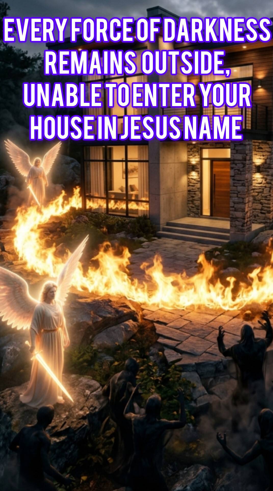 Your home is a danger zone for the enemies in Jesus name