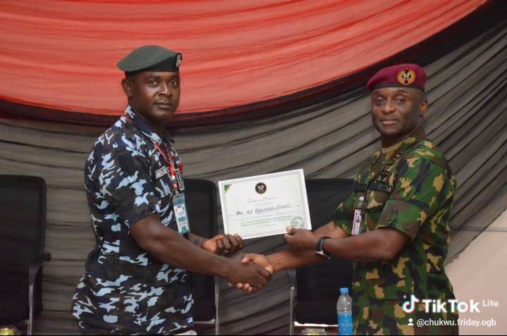 Thank you Lord for a successful course.