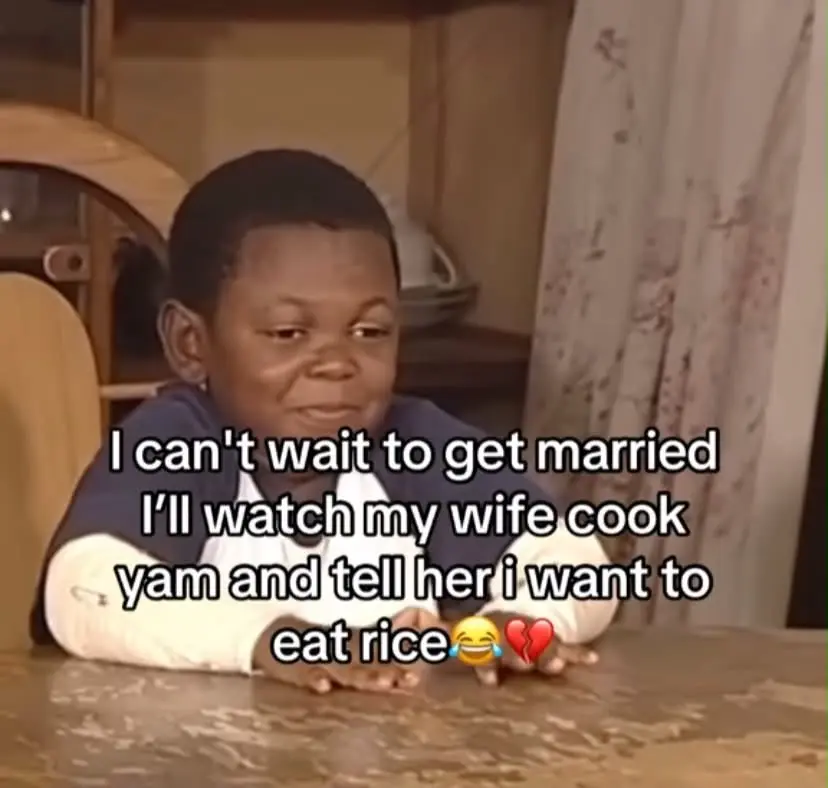 I can't wait to get married oo.๐๐๐คง๐คง
Is frustration not part of LOVE ๐๐๐๐ฅถ