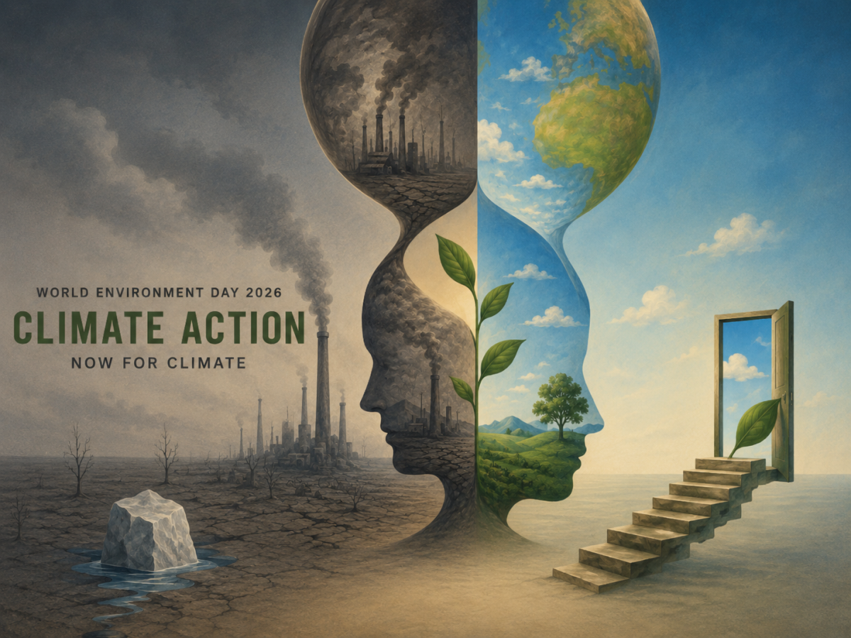 World Environment Day ๐ฑ
Climate Action, reminds us that every choice we make today shapes the worl...