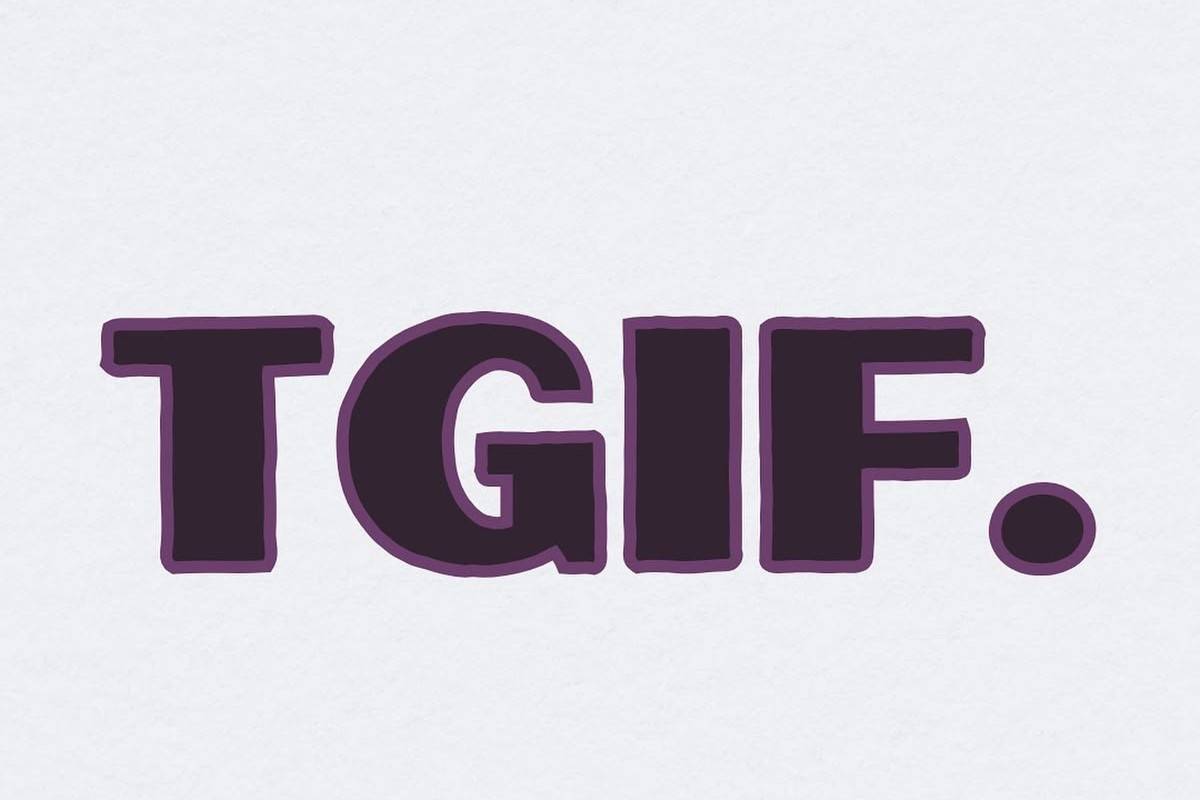 It's Fri-yay!
Take a break, chase a dream, or simply enjoy the little things. How are you spending...