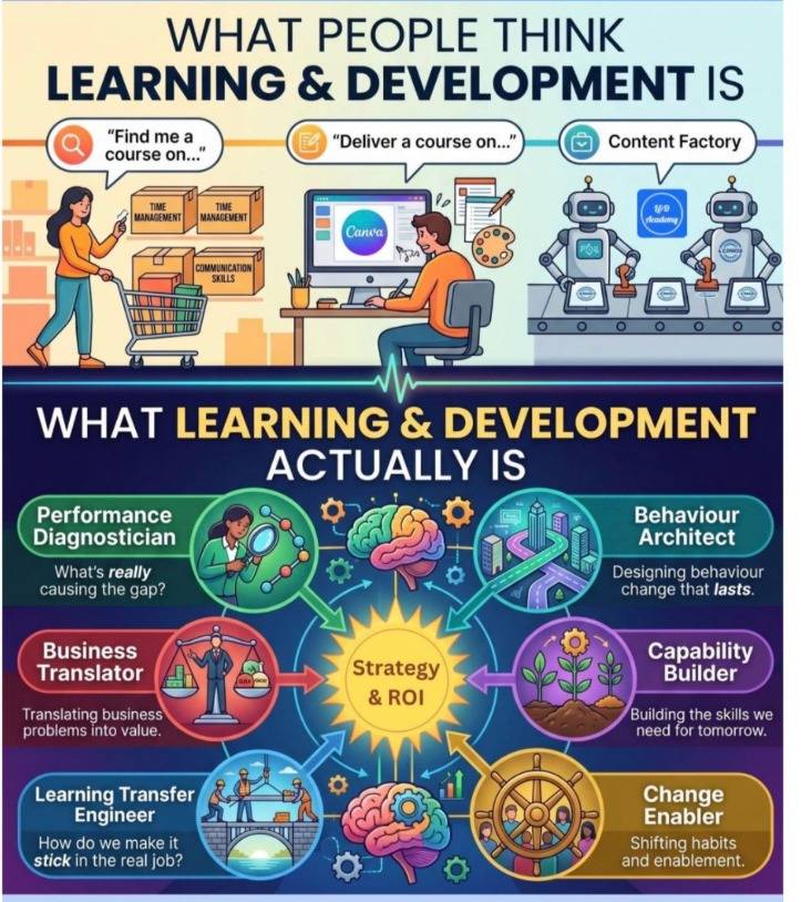 π‘ Stop treating L&D like a corporate vending machine!π
Whenever someone says "Learning & Developm...