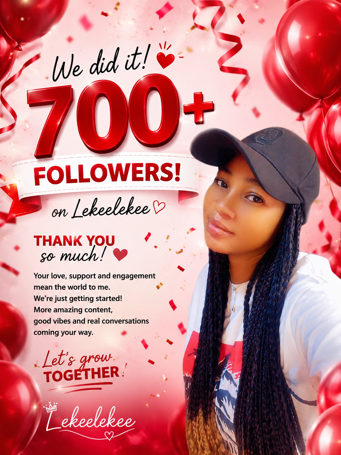 🎉 700+ Strong! ❤️
Wow… we’ve officially crossed 700+ followers! 🥳
Every follow, like, comment, a...