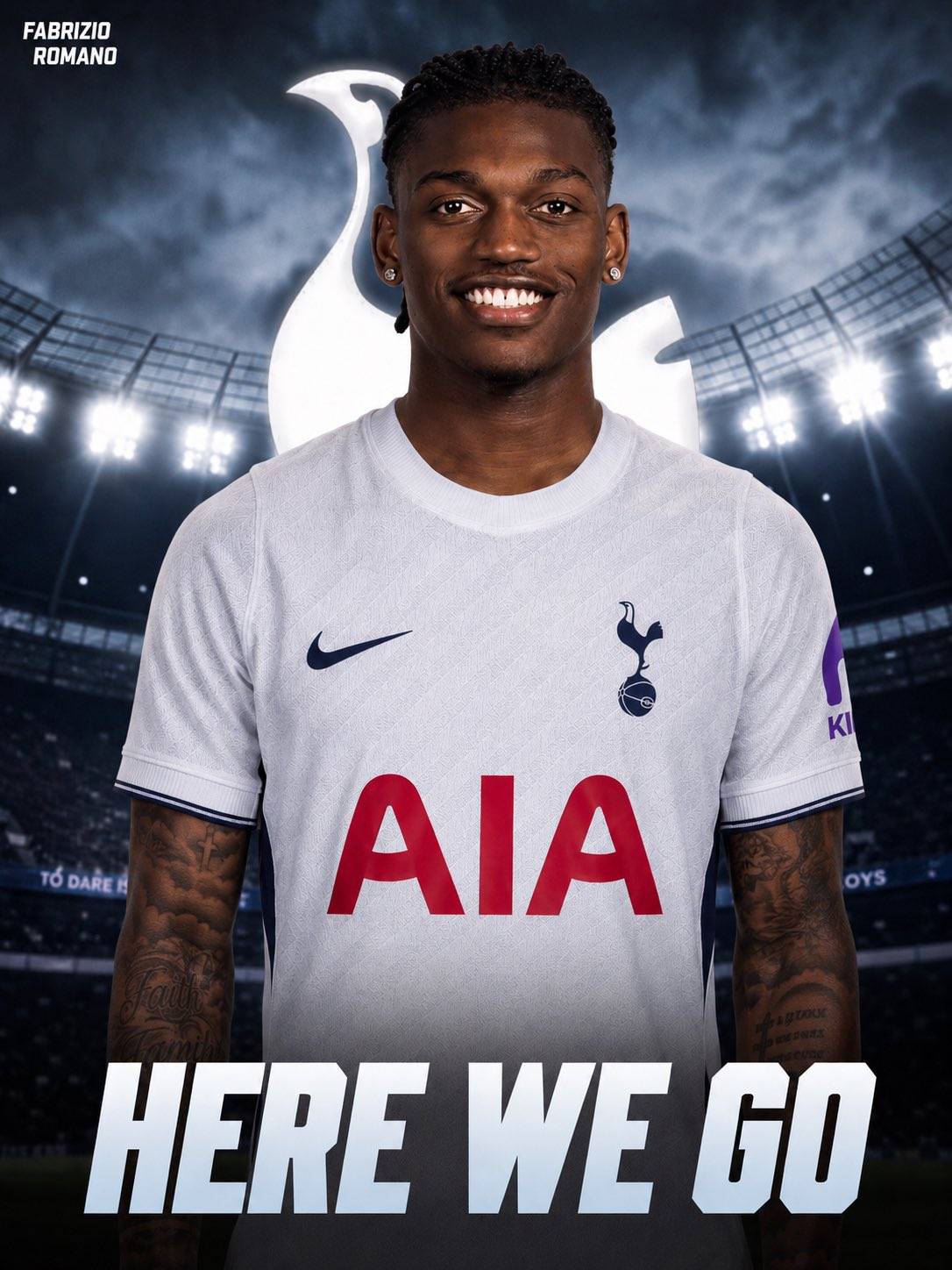 🚨💣 EXCLUSIVE: Rafael Leão to Tottenham, HERE WE GO!
#THFC agree deal in principle with AC Milan...