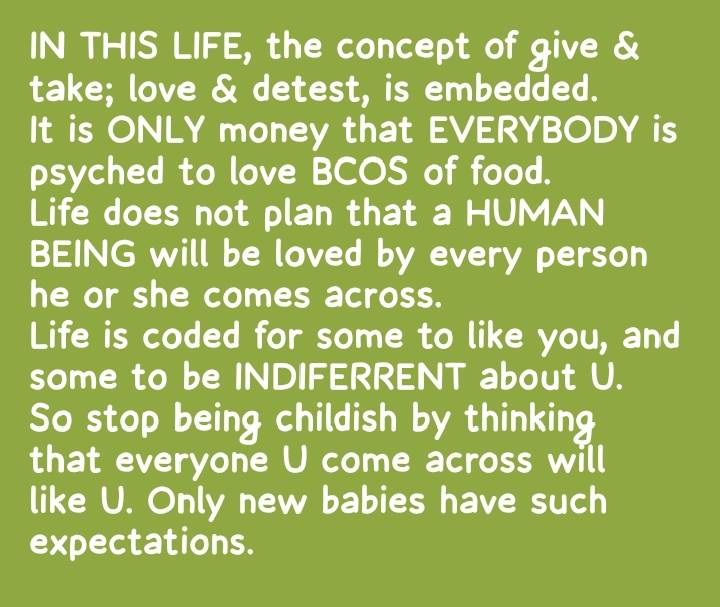 Learn from this:
