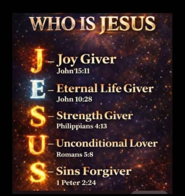 WHO IS JESUS?