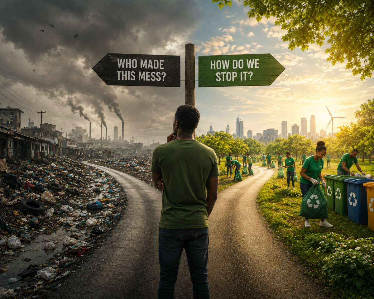 I no longer ask, "Who made this mess?" I ask, "How do we stop it?"