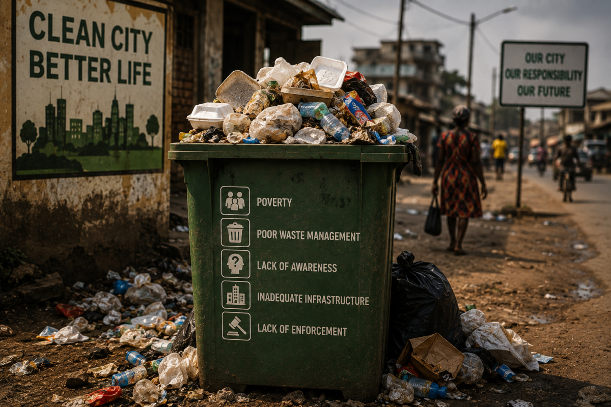Every overflowing bin tells a story beyond the waste inside it.
Check all that's written on the BIN...