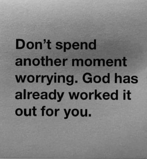 Sometimes all we need is to trust that God is already working behind the scenes