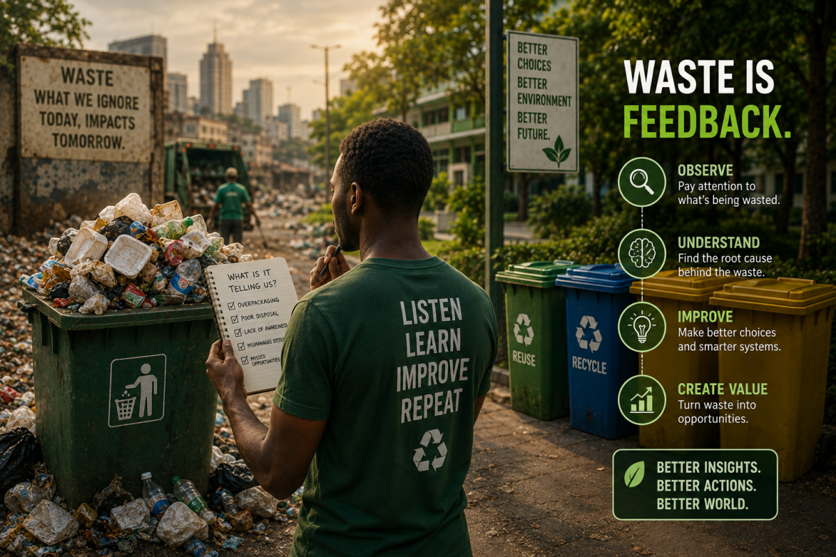 I now see waste as feedback, not just a problem. How do you see it?