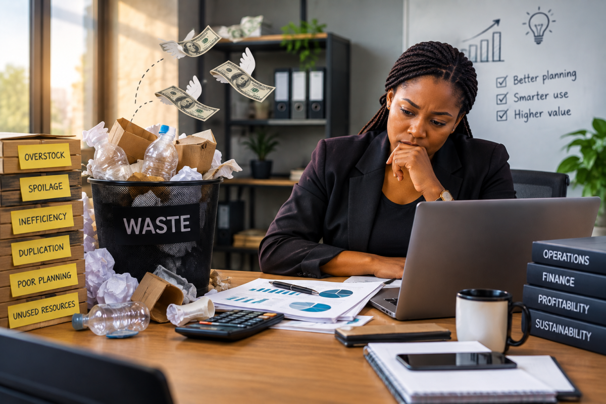 The biggest cost in some businesses isn't what they buy. It's what they waste.