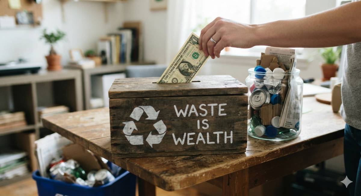 Waste is not always rubbish. Sometimes, it's money sitting in the wrong place.