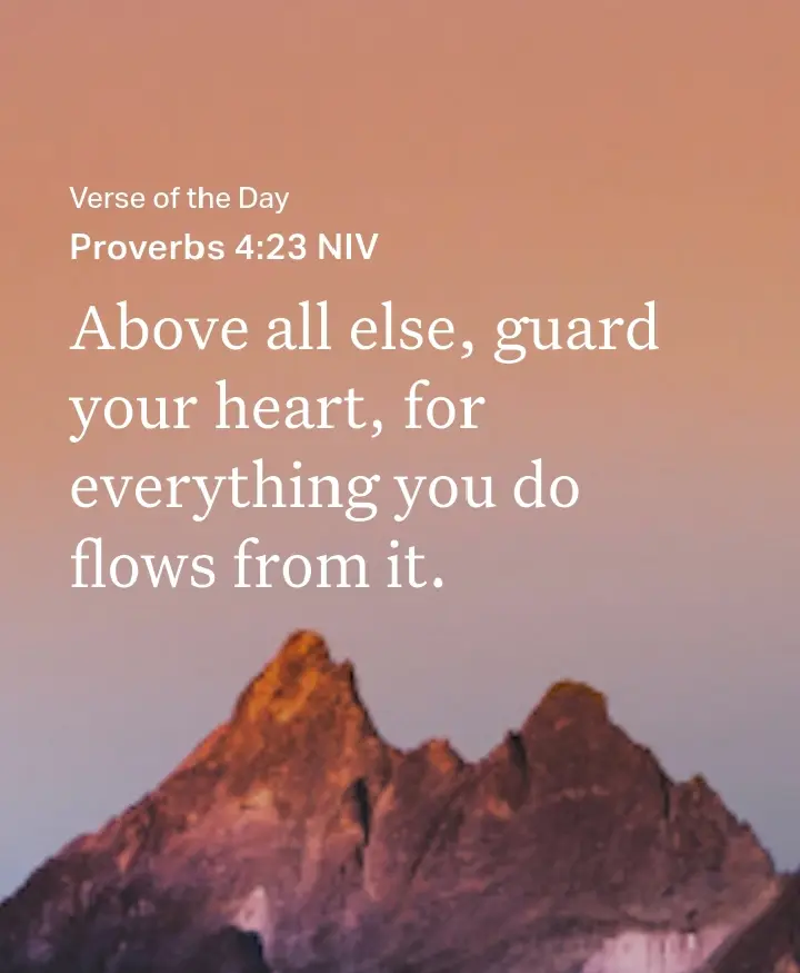 Good morning,
May the Lord help you guard your heart from bitterness, fear, and anything that steals...