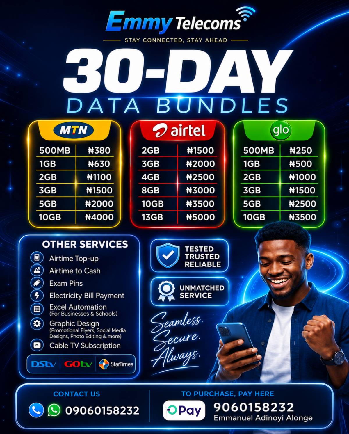 Send a DM now and get connected instantly. 📩