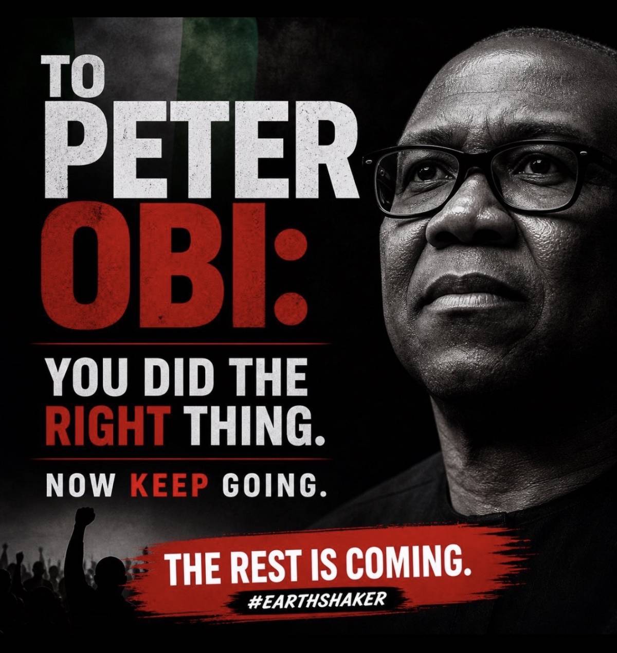He is not just extraordinary person! He is a phenomenal keeping many political scavengers restless!...
