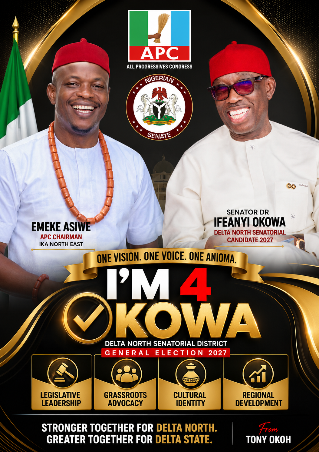 I STAND WITH YOU, MR. CHAIRMAN
In every community, strong leadership is measured not only by achiev...