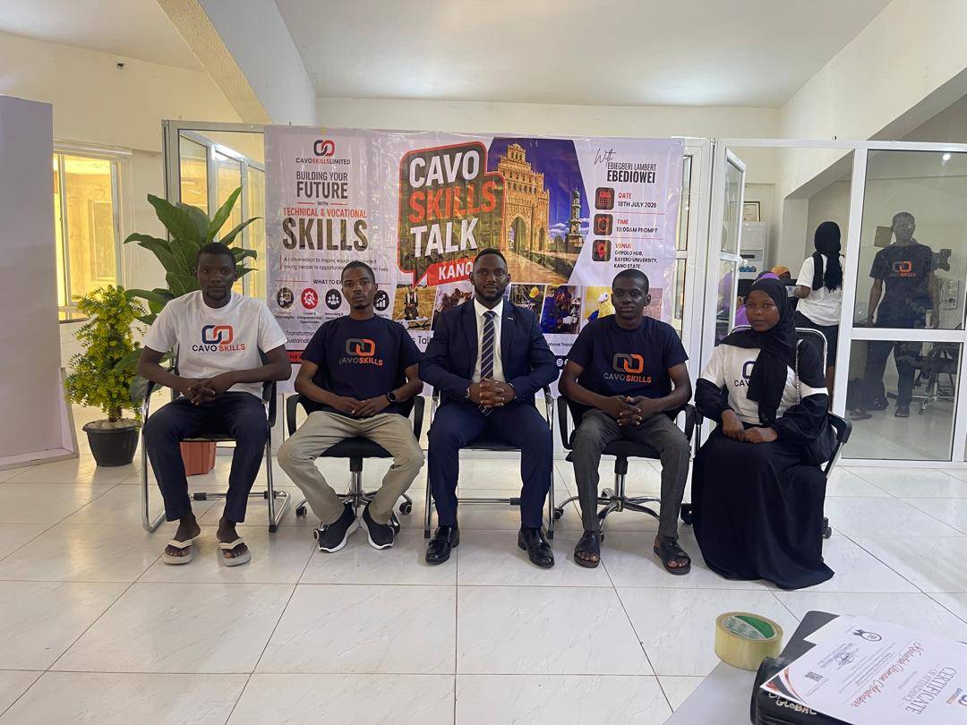 Yesterday, over 50 young people joined us at Cavo Skills Talk Kano, North ~ West, Nigeria.
I want...