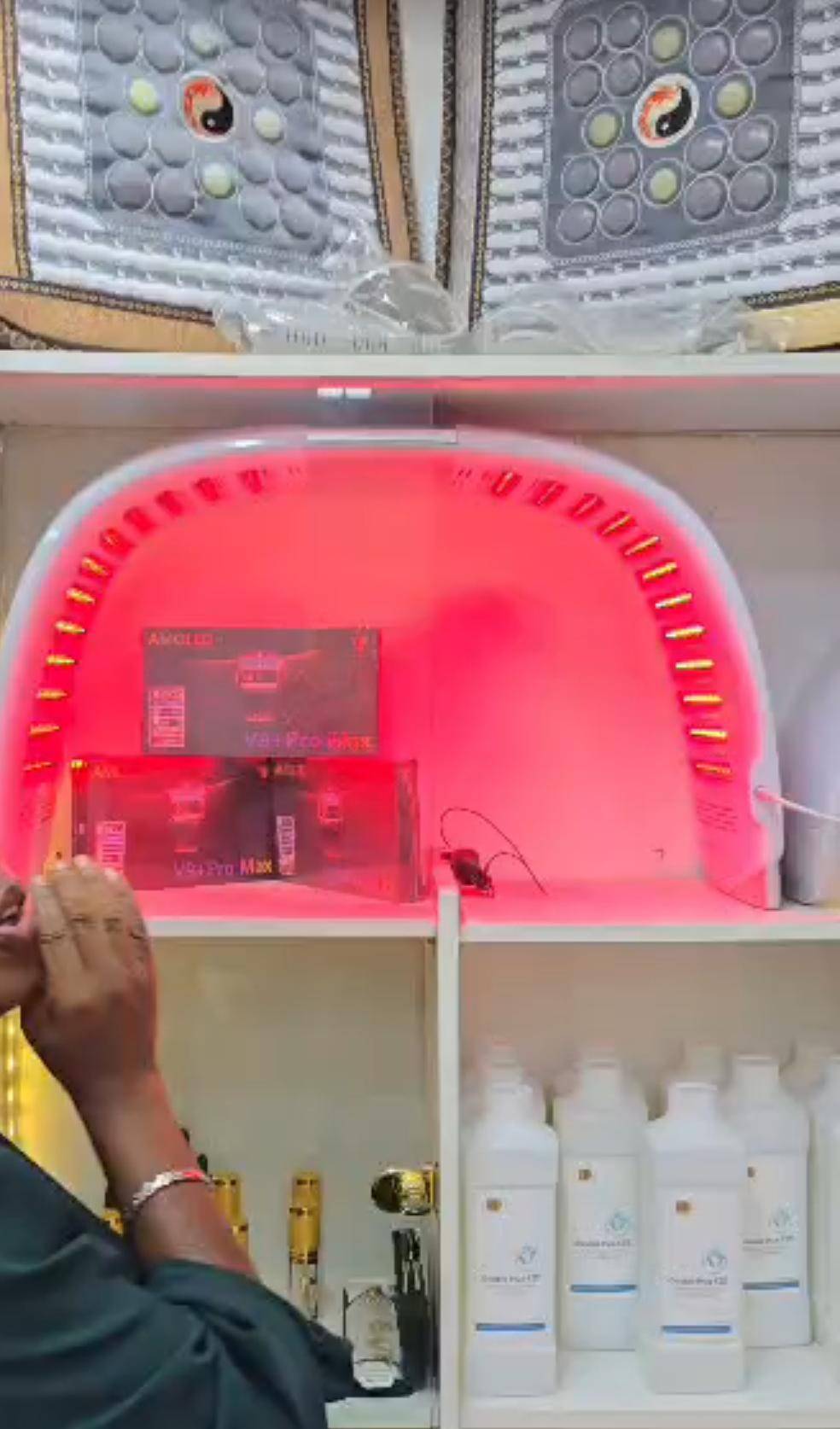Quantum Energy Light Activated Telomeres Machine prevents and Protects