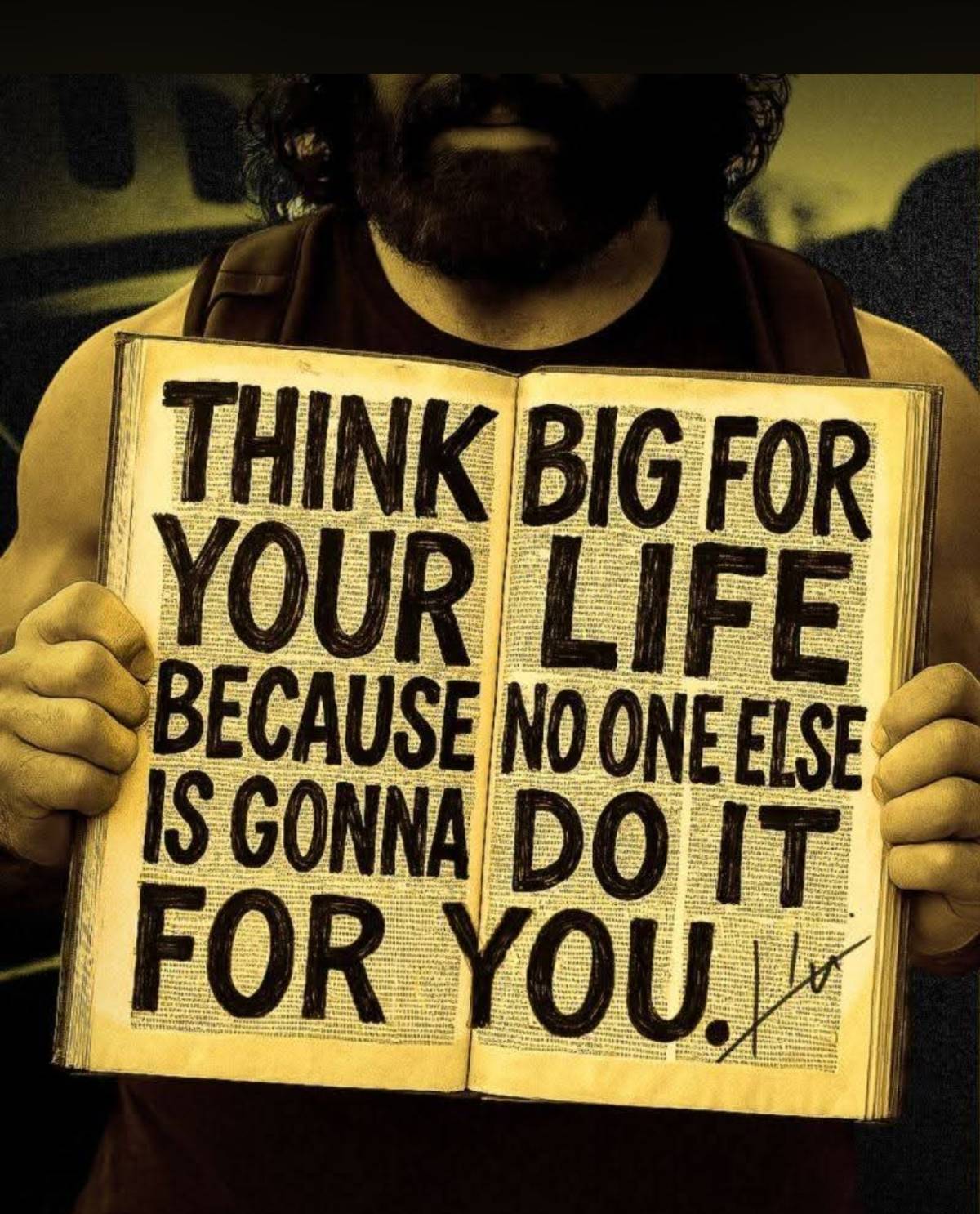 Plan your life because no one will do it for you. Africa Grandpa say so.