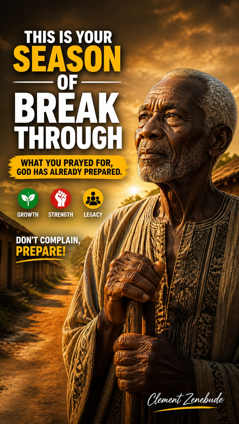 Your breakthrough is here. What ever you have be praying for, has be answered