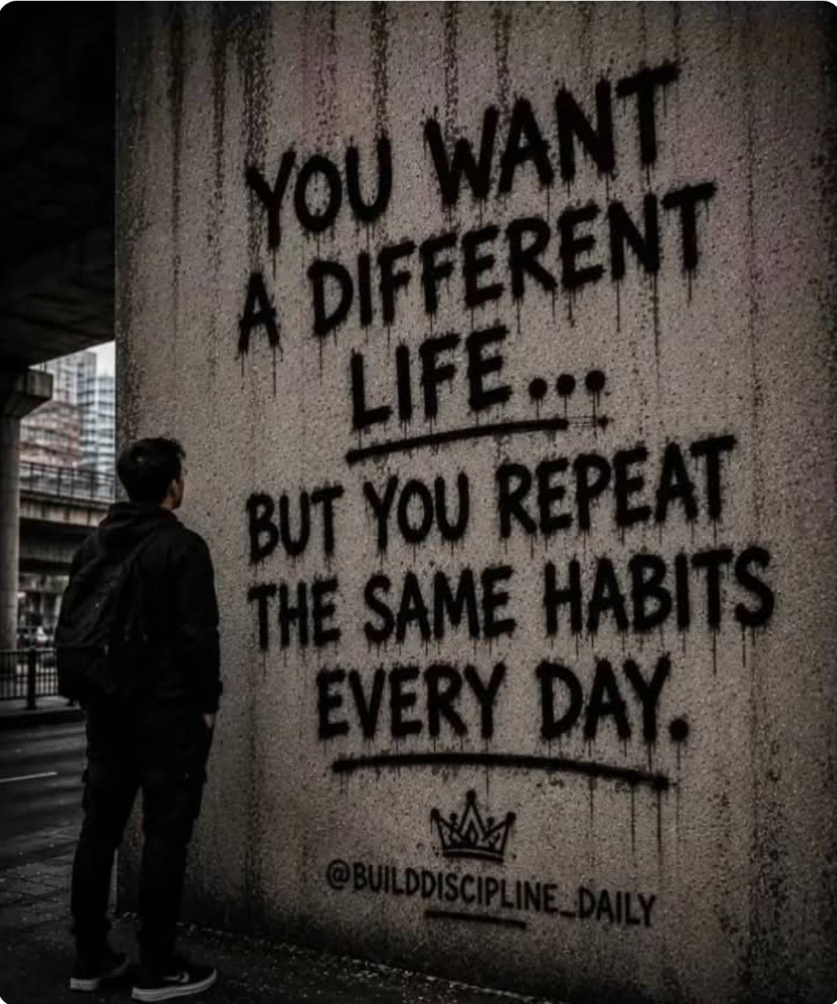 Change you habits and you will see a different light. Africa Grandpas Advice