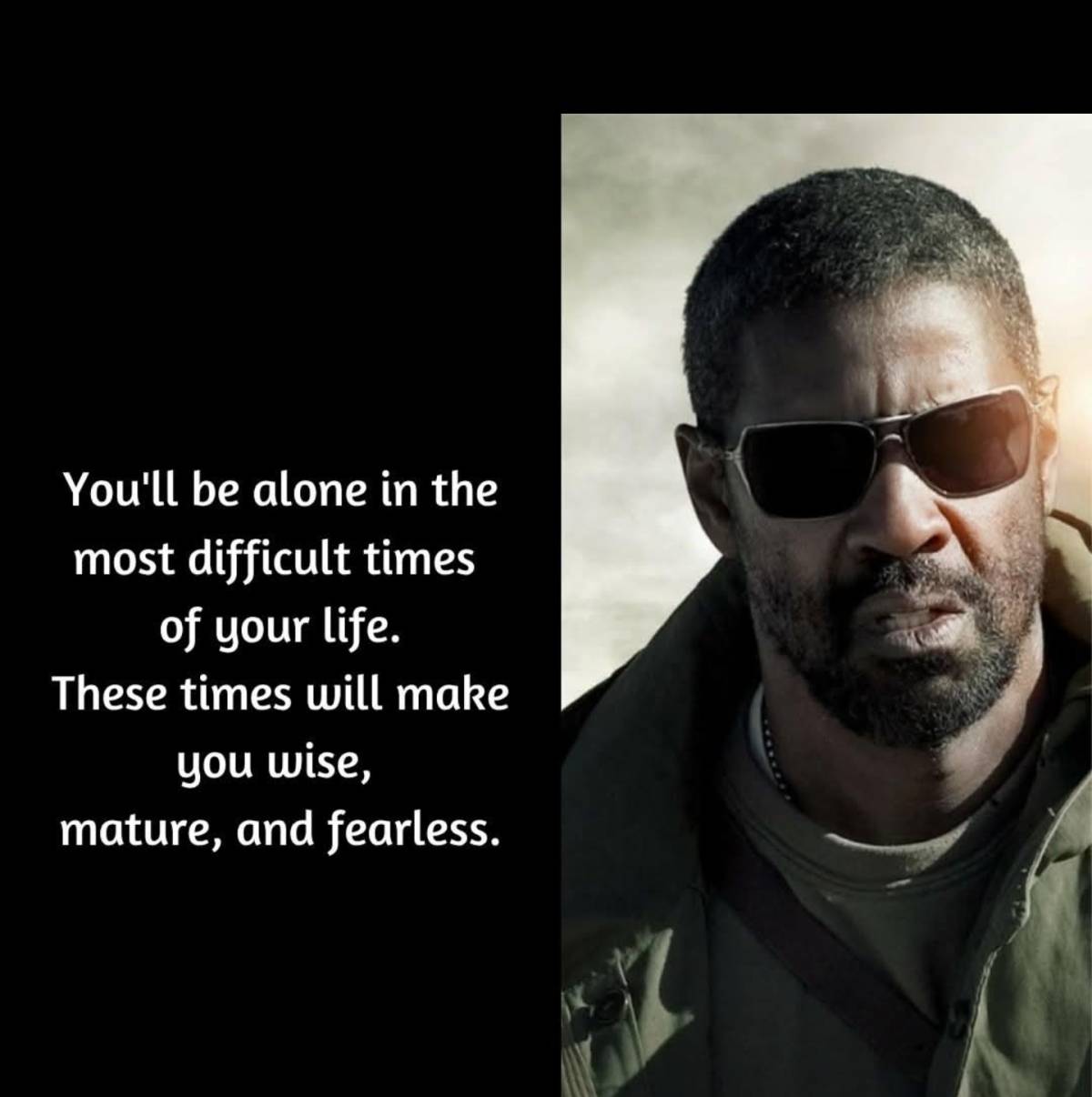 Brutal Truth. Life is a teacher.