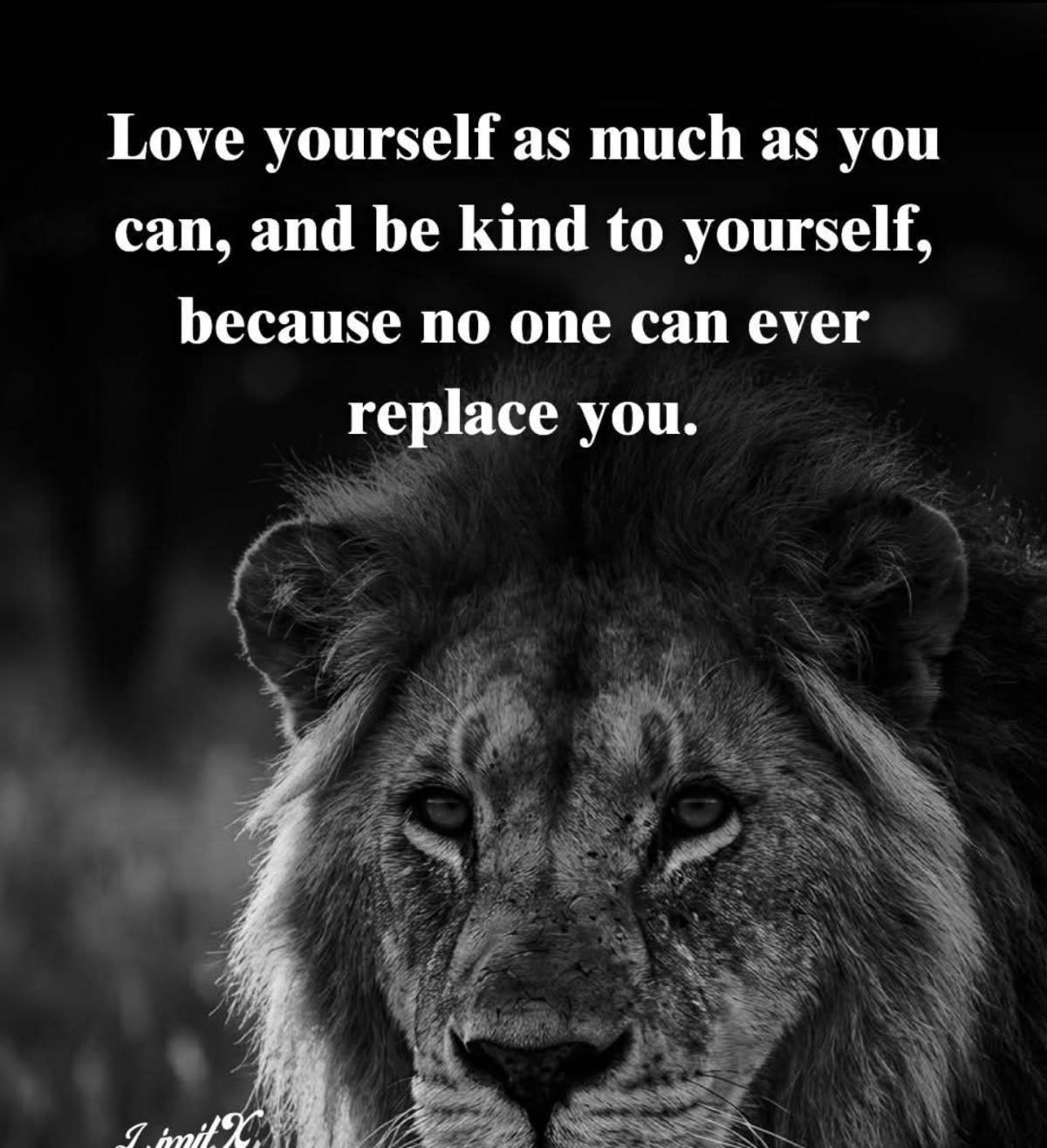 Take care of yourself. No one one can replace you.