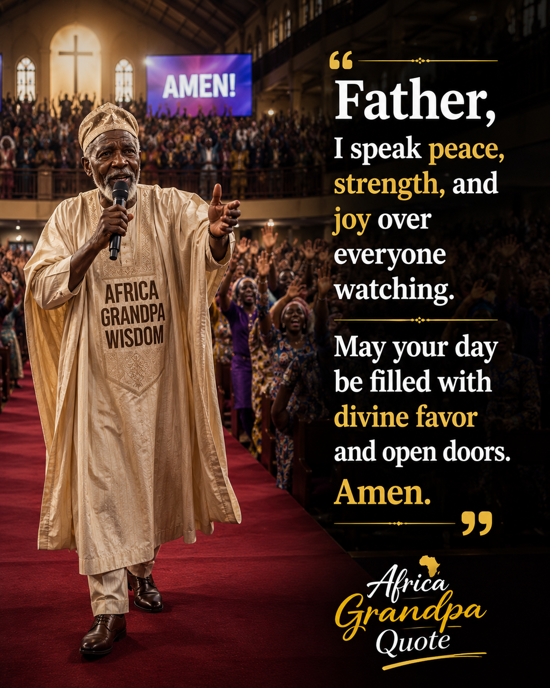 Powerful Morning Prayer For Peace, Strength, Joy & Divine Favor | Open Doors Today #MorningPrayer #D...