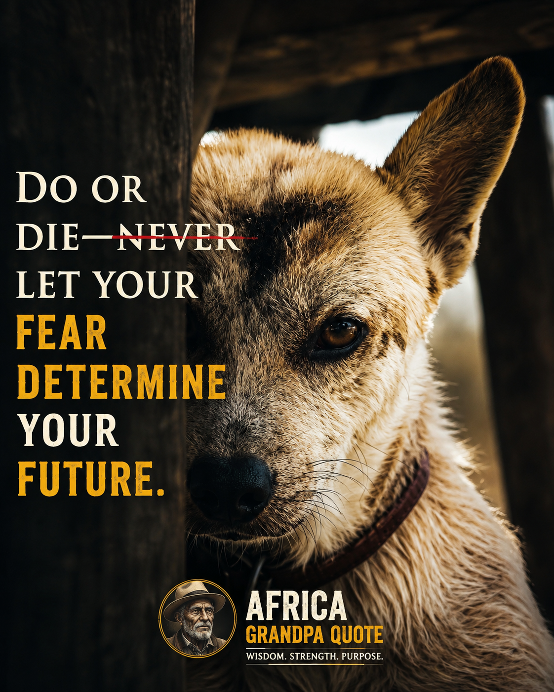 Fear will always whisper, but courage is what shapes your future. Stop letting fear make your decisi...