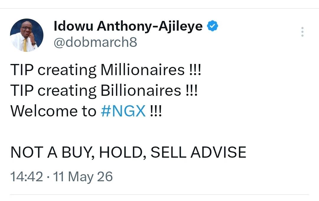 https://x.com/i/status/2053833200590323719
#NGX