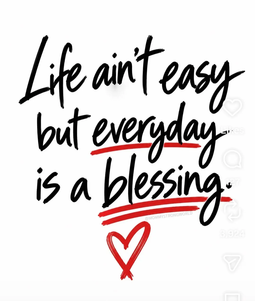 Everyday is a blessing. Smile, laugh, sing, dance, eat, rest, enjoy it to the fullest! Things might...