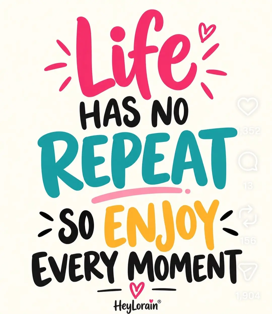 This moments is yours, live it, enjoy it🌸🌹🌷🌻
