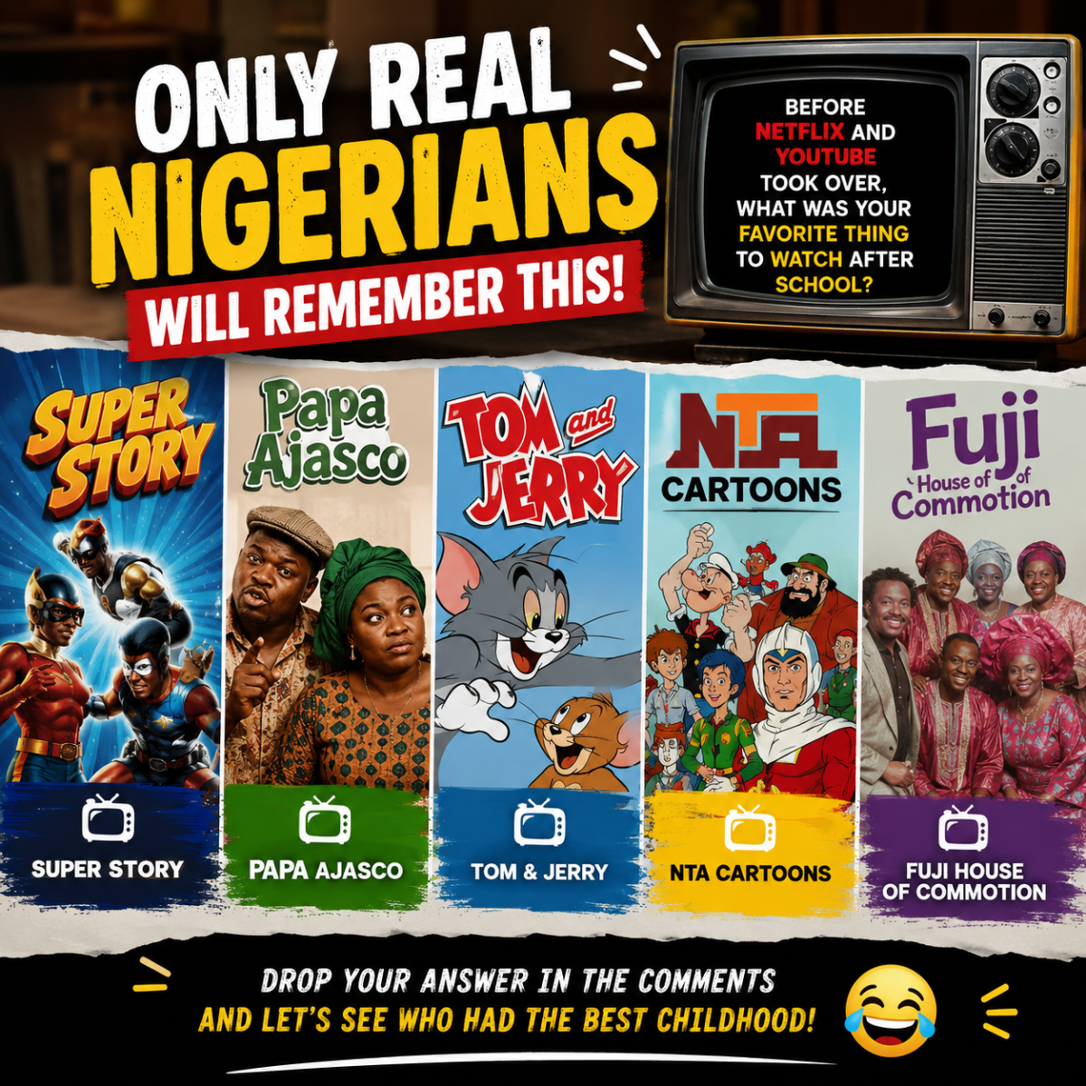 Only Real Nigerians Will Remember This!
Before Netflix and YouTube took over, what was your favorite...